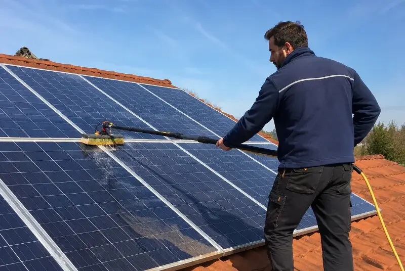 Nettoyage et entretien de panneaux solaires à Bouvières