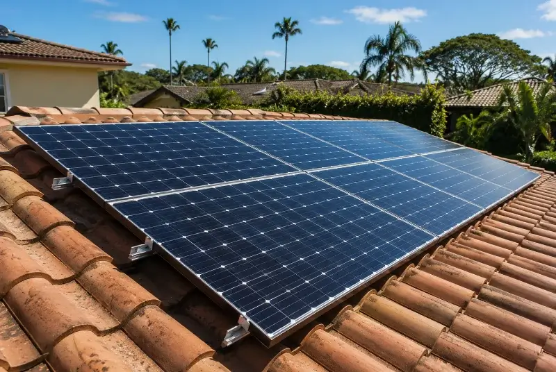 Installation de panneaux solaires à Bouvières
